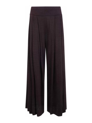 LABO.ART: pantaloni casual - Pantaloni a gamba larga in lino Bubi Lieto