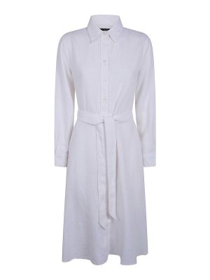 LAUREN RALPH LAUREN: Maxikleider - Maxikleid - Weiß