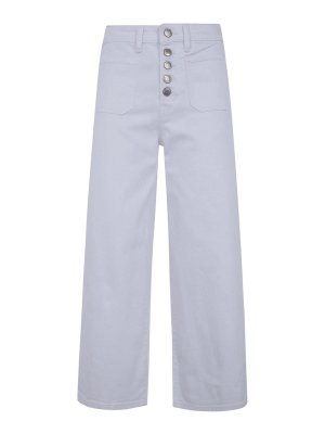 LAUREN RALPH LAUREN: Schlagjeans - Schlagjeans - Weiß