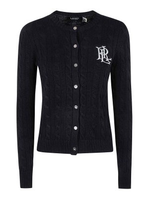 LAUREN RALPH LAUREN: Cárdigans - Cárdigan - Negro