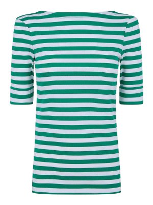 LAUREN RALPH LAUREN: t-shirts - Judy Mid Sleeves T-Shirt