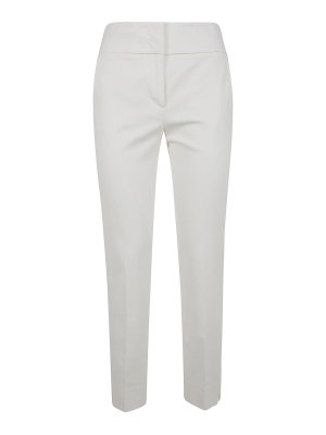 PESERICO: pantaloni casual - Pantalone Donna in Viscosa di Cotone Stretch