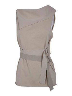 PIERANTONIO GASPARI: Tops & Tank tops - Stretch Metal Tank Top