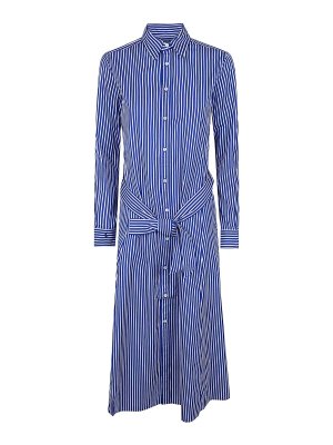 POLO RALPH LAUREN: maxi dresses - Long Sleeves Midi Day Dress