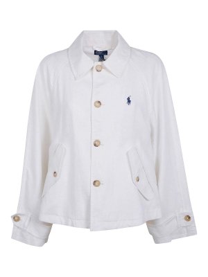 POLO RALPH LAUREN: casual jackets - Woven Windbreaker Jacket