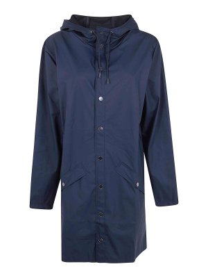 RAINS: casual jackets - W3 Long Jacket