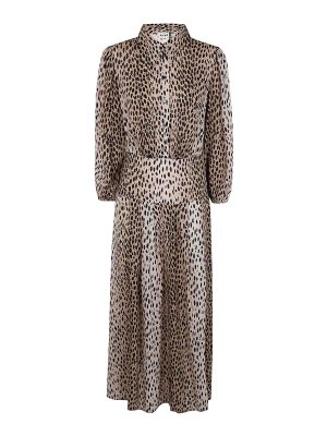 RIXO: abiti lunghi - Abito Izzy Antelope Spot Nero