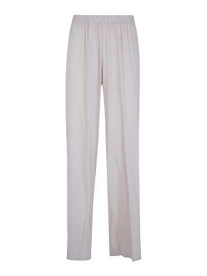 ROSSO PURO: pantaloni casual - Pantaloni lunghi in seta