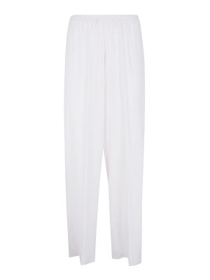 ROSSO PURO: casual trousers - Long Silk Trousers