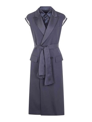 Sacai: Chalecos - Chaleco - Negro