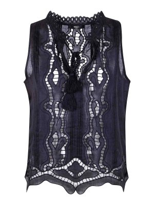 SEVENTY: Tops & Débardeurs - Top - Noir