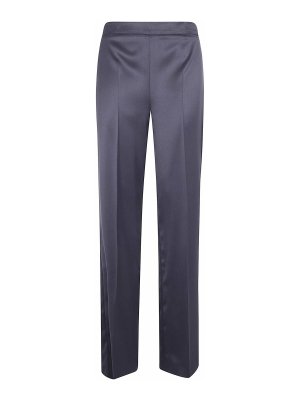 TWINSET: casual trousers - Wide Leg Relaxed Trousers