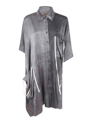 UMA WANG: Tops y camisetas sin mangas - Top - Gris