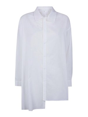 Y'S: blouses - Unbalanced Big Blouse