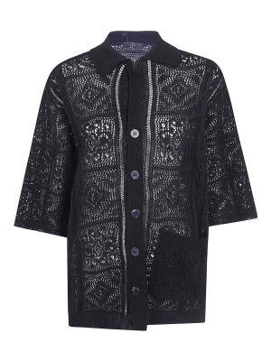 Y'S: camicie - Camicia in maglia con colletto aperto