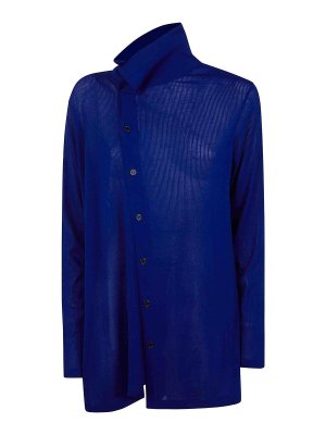 Y'S: cardigan - Cardigan Asimmetrico Con Colletto