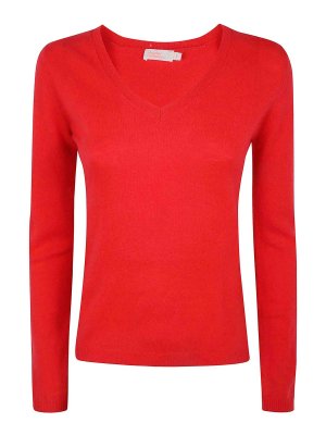 ABSOLUT CASHMERE: crew necks - Anatola V Neck Sweater