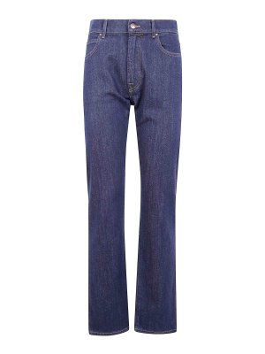 CIGALA'S: pantaloni casual - Pantaloni elasticizzati in denim con anelli