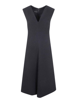 EMPORIO ARMANI: マキシドレス - マキシドレス - 黒