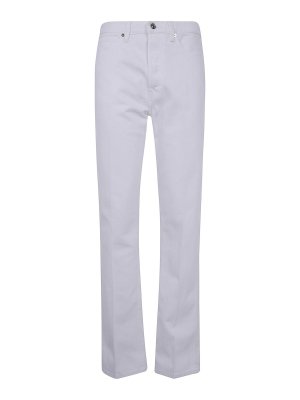 Frame: Jeans Rectos - Vaqueros Rectos - Blanco