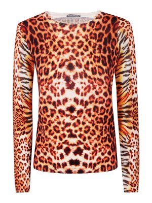 IN BED WITH YOU: crew necks - Boatneck Printed Jumper
