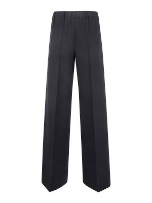 LIVIANA CONTI: casual trousers - Ethan Wide Jersey Trousers