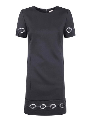 TWINSET: knee length dresses - Short Sleeve Dress