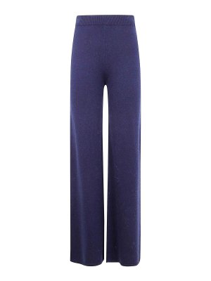 TWINSET: Pantalones casual - Pantalón Casual - Azul