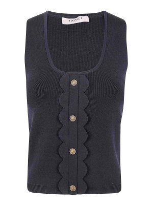 TWINSET: Tops und Tank Tops - Top - Schwarz