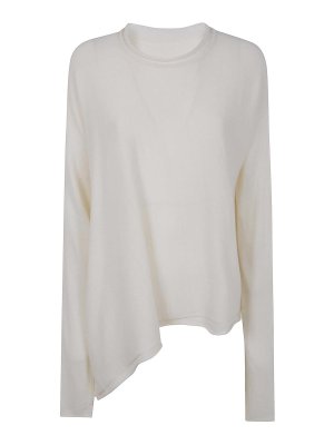 Y'S: maglia collo rotondo - Maglione asimmetrico