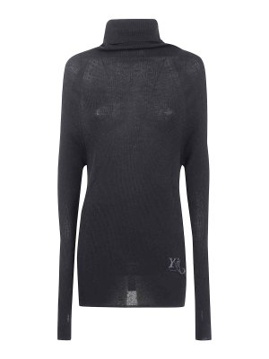 Y'S: maglia a collo alto e polo - Rib Wg Perdi N