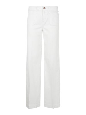 CIGALA'S: Jeans Rectos - Vaqueros Rectos - Blanco