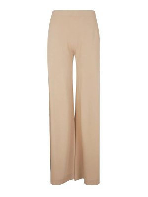 D.EXTERIOR: casual trousers - Viscose Long Wide Trousers