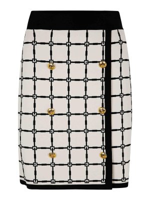 ELISABETTA FRANCHI: minigonne - Minigonna in maglia