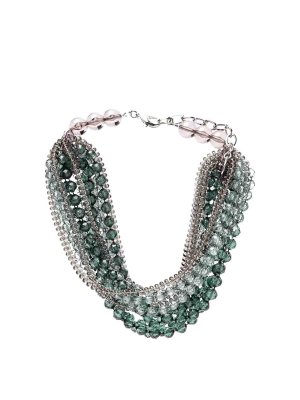 EMPORIO ARMANI: Collier - Colliers - Vert