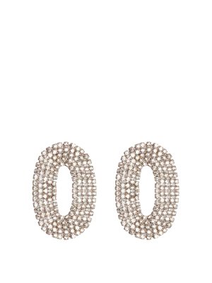 SILVIA GNECCHI: Boucles d'oreille - Boucles D'Oreilles - Gris