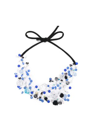 MARIA CALDERARA: Collier - Colliers - Bleu