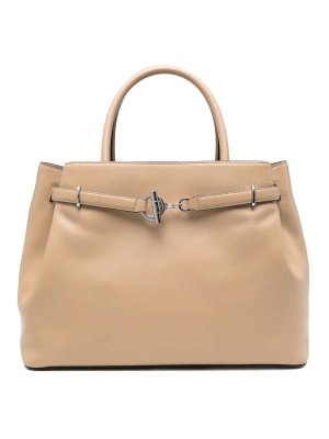 LAUREN RALPH LAUREN: クロスボディバッグ - クロスボディバッグ - ヌードカラー