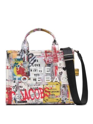 MARC JACOBS: totes bags - The Medium Tote  Americana Canvas Bag