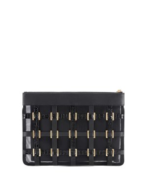 ELISABETTA FRANCHI: Bolso clutch - Bolso Clutch - Negro