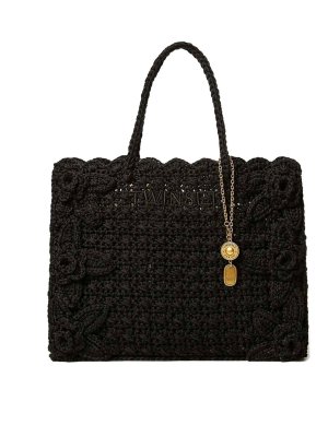 TWINSET: トートバッグ - トートバッグ - 黒