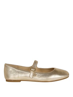 MICHAEL KORS: Ballerines - Ballerines - Métallique