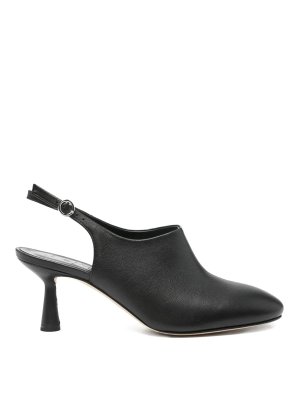 AEYDE: court shoes - Malin Heel Round Toe Pumps