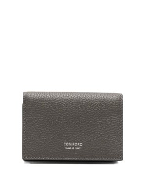 TOM FORD: wallets & purses - Soft Grain Leather  Card Holder