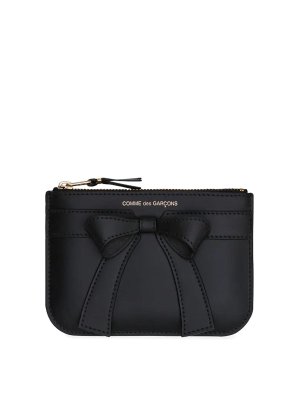 COMME DES GARCONS: wallets & purses - Big Bow 145X105 Mm Wallet
