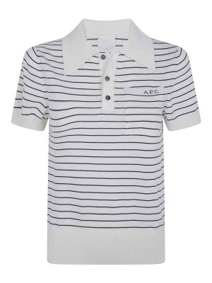 A.P.C.: polo shirts - Aline Polo Shirt