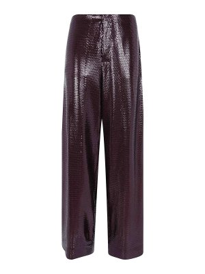 ALBERTA FERRETTI: casual trousers - Paillettes Su Jersey Trousers