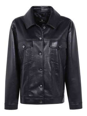 ANINE BING: leather jacket - Rory Jacket