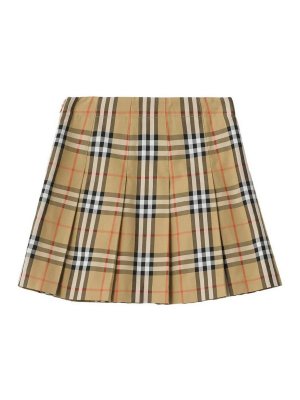 BURBERRY: mini skirts - Gabrielle Chk Skirt