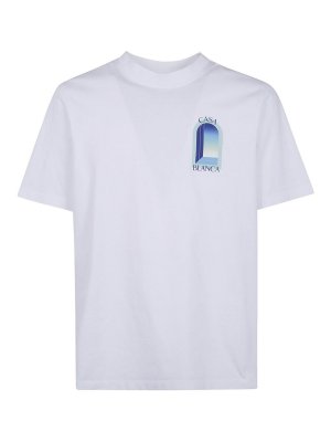 CASABLANCA: Tシャツ - Tシャツ - 白